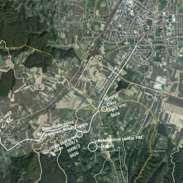 STARIGRAD SA OKOLICOM, REKA,KOPRIVNICA detaljnije